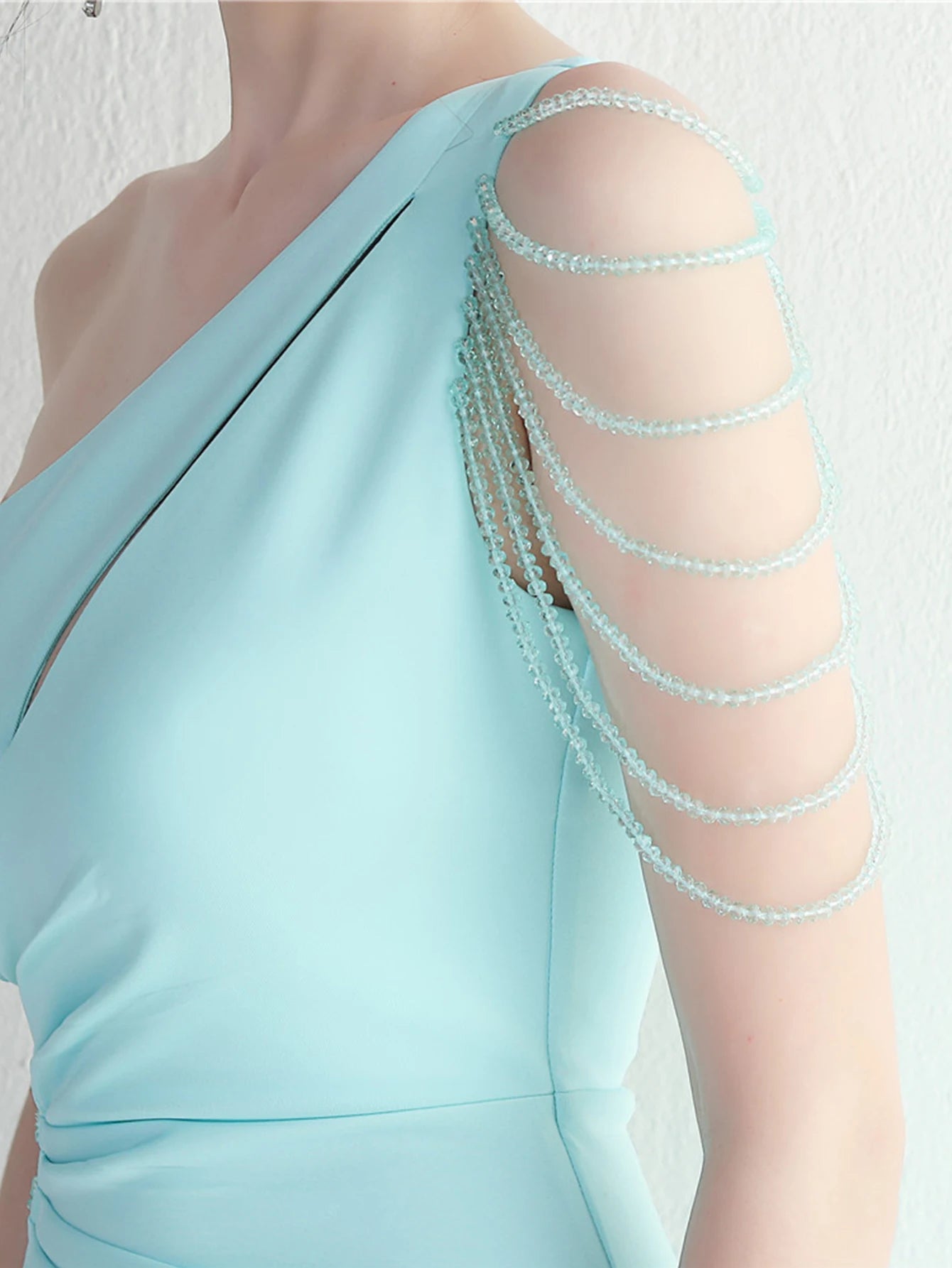 Elegant Backless One-Shoulder Birthday Party Long Maxi Dress