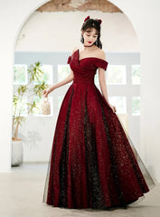 Elegant Boat Neck Evening Host Birthday Wedding Party Prom Dresses