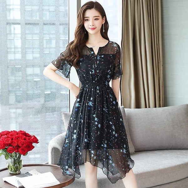 Elegant Casual V-Neck Party Maxi Dress