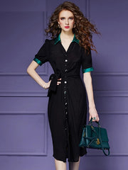 Elegant Chiffon V-Neck Designer Cocktail Party Dress