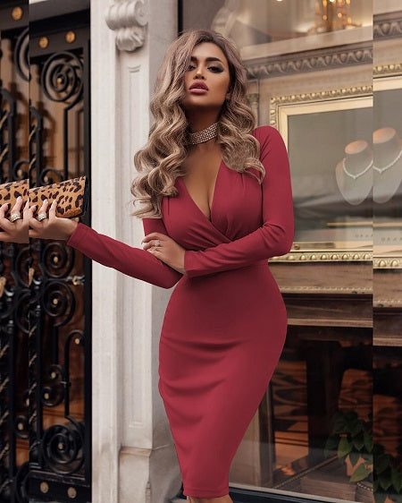 Elegant Cocktail Nightclub Party Dress
