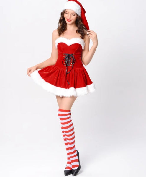 Elegant Design Above-knee Christmas Costumes