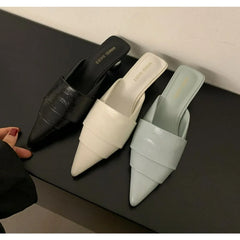 Elegant Design Thin Mid Heel