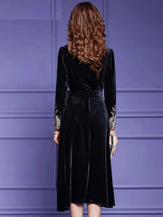 Elegant Embroidery High Quality Cocktail Party Dress