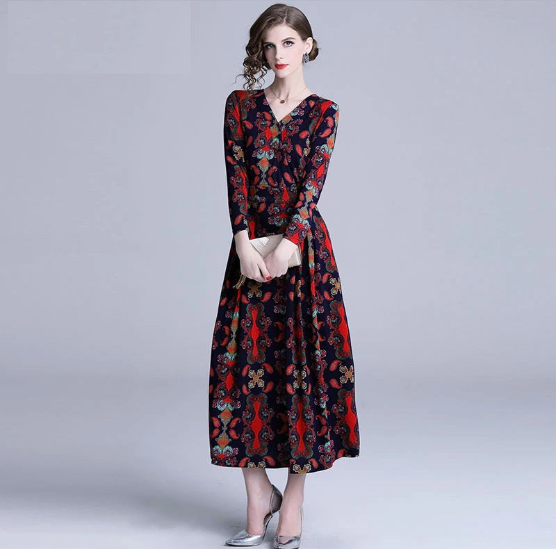 Elegant Evening Party Maxi Dress