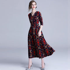 Elegant Evening Party Maxi Dress