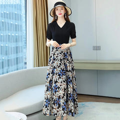 Elegant Bodycon Casual Chiffon Dress