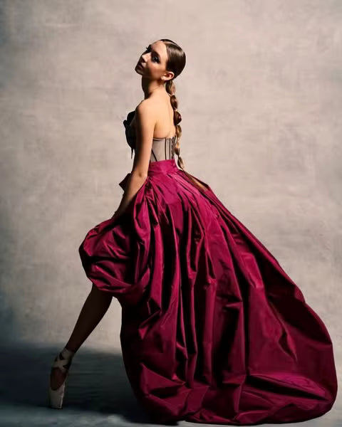 Elegant Flower One Shoulder Bubble Asymmetrical Evening Party Maxi Dress