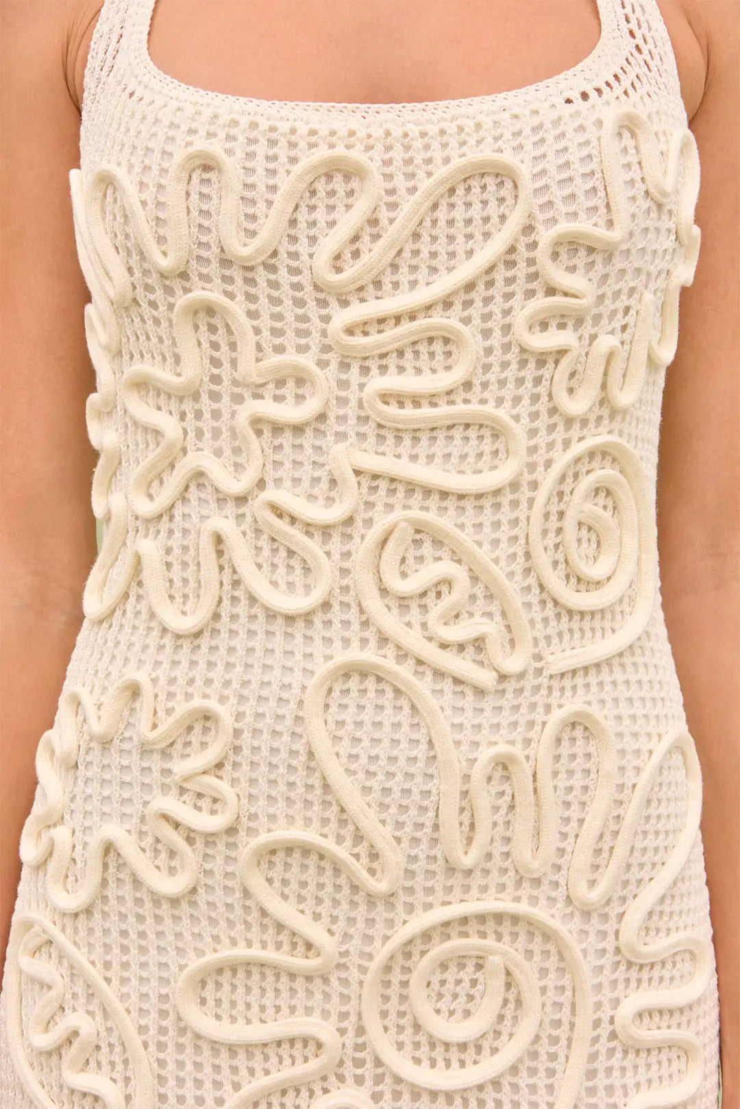 Elegant Knitted Sleeveless Backless Straight Through Robe Party Long Dress