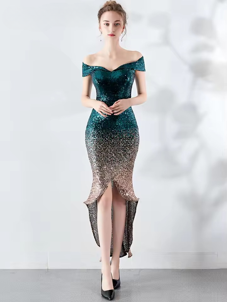 Elegant Luxury Backless Sequin Birthday Maxi Dress