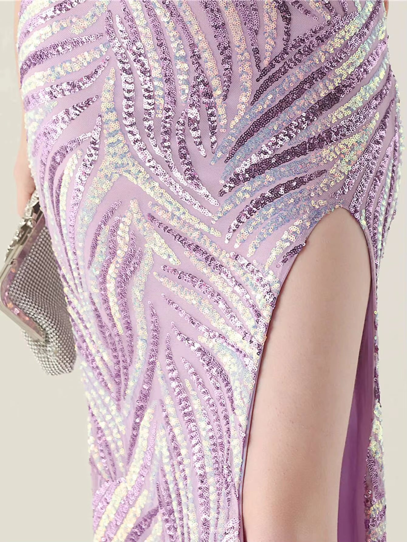 Elegant Luxury Rhinestone Backless Sequin Evening Party Long Maxi Dresses