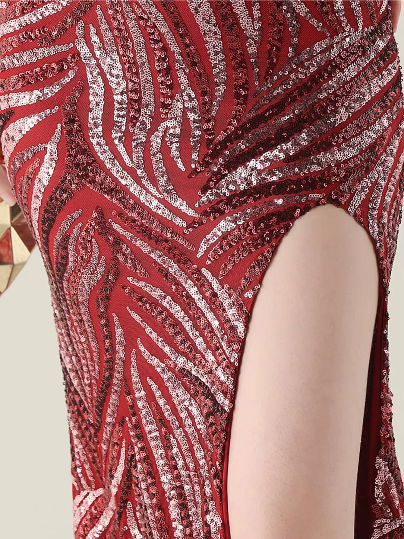 Elegant Luxury Rhinestone Backless Sequin Evening Party Long Maxi Dresses