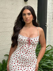 Elegant Printed Trend Hipster Bandage Straight Bodycon Maxi Dress