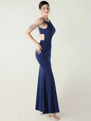 Elegant Rhinestone Birthday Party Luxury Prom Evening Dresses