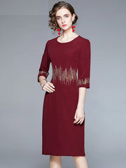 Elegant Sequin High Quality Party Dress