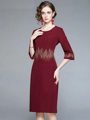 Elegant Sequin High Quality Party Dress