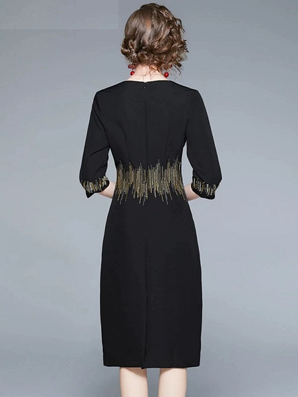 Elegant Sequin High Quality Party Dress