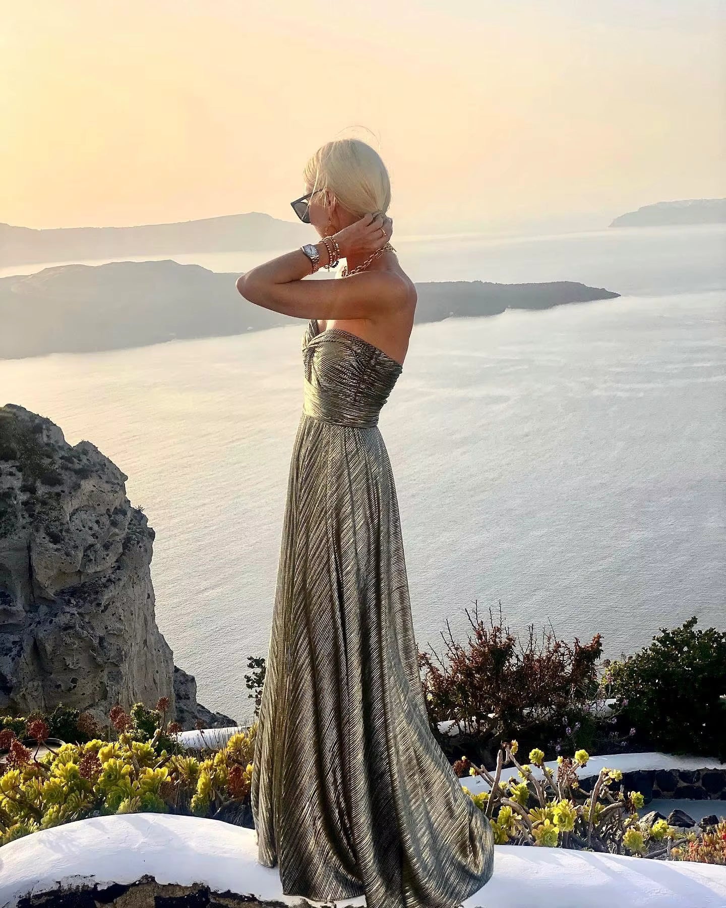 Elegant Sleeveless A-Line Twist Strapless Hollow Out Evening Long Maxi Dress
