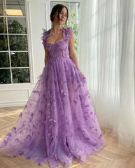 Elegant Spaghetti Straps Sleeveless High Slit Lace Up Back Printing Maxi Dress