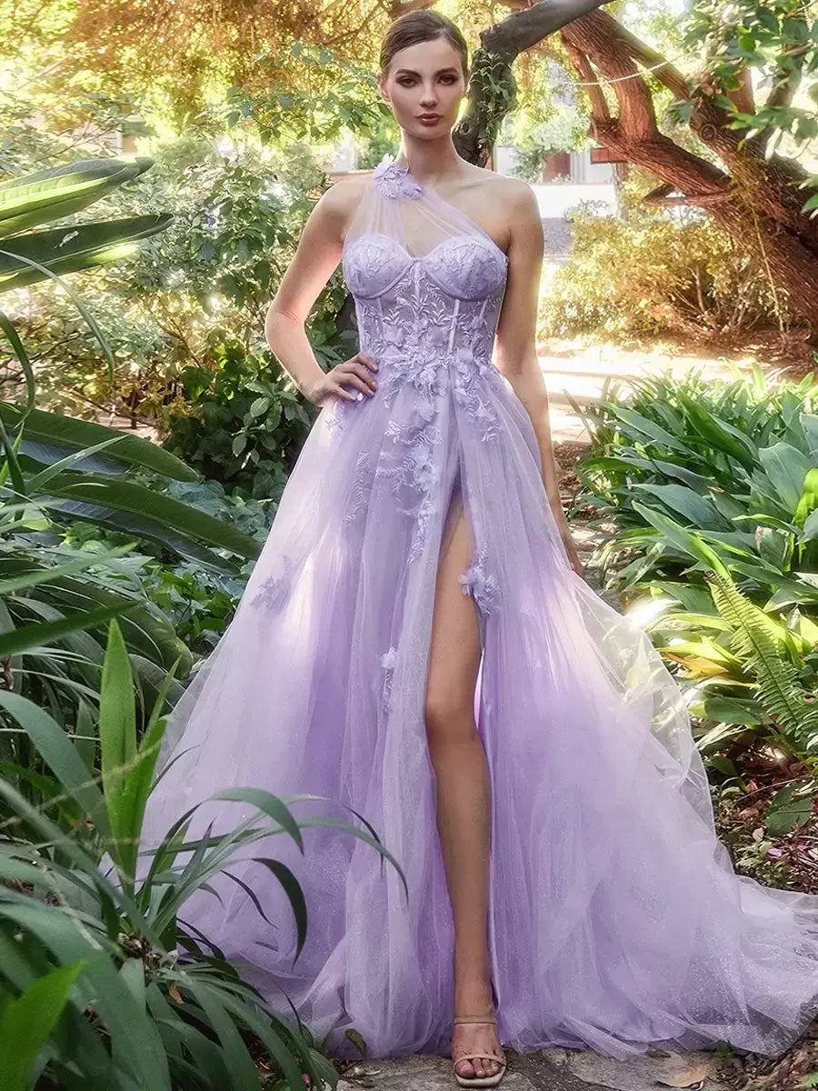 Elegant Sweetheart Neck A-Line Sleeveless Lace Prom Wedding Guest Dresses