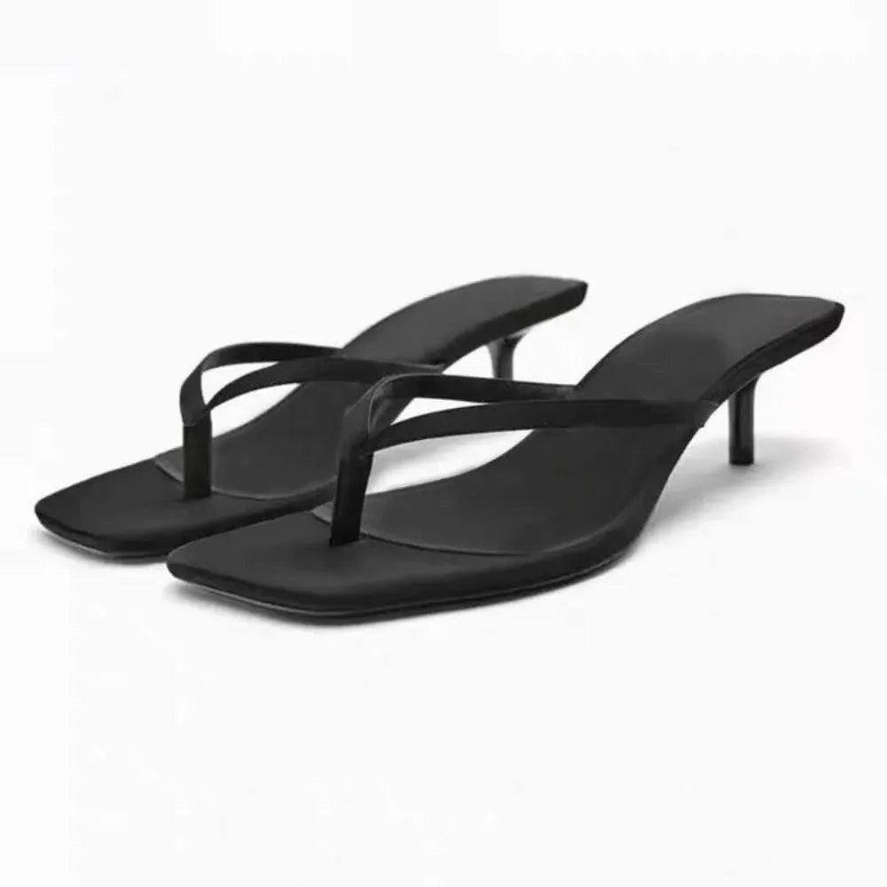 Elegant Slippers High Heel