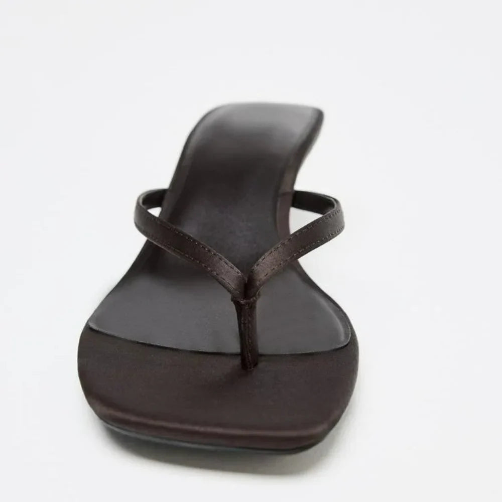 Elegant Slippers High Heel