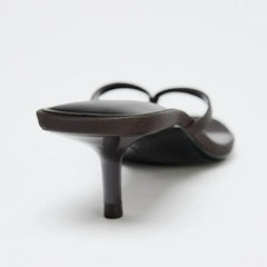 Elegant Slippers High Heel