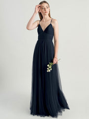 Evening Sleeveless A-Line Matte Satin Party Dresses