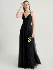 Evening Sleeveless A-Line Matte Satin Party Dresses