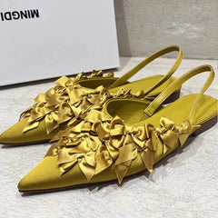 French Shoe Pointed Flat Shoe Temperament Slippers Lightwe Anti Slip Sandals Zapatosdemujer