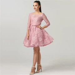 Lace Short Cocktail Party Dress