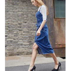 Long Mid-calf Strapless Stretch Slit Sheath Dresses