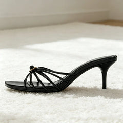 Metal Detail Heel