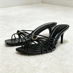 Metal Detail Heel