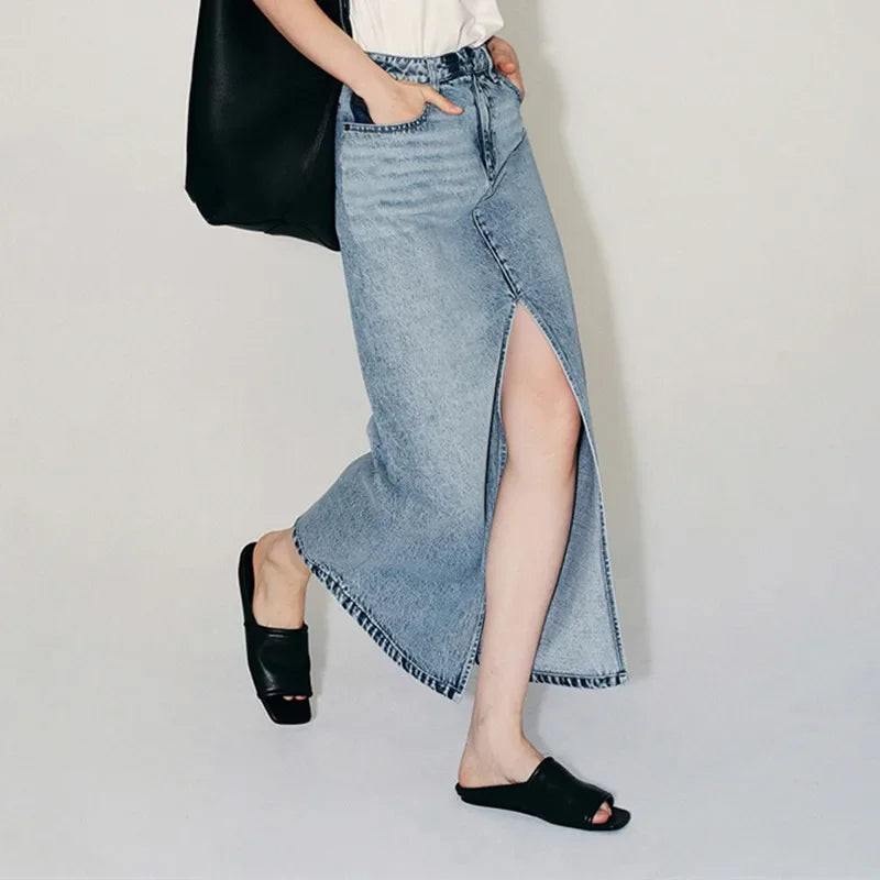 Square Toe Open Toe Flats Slippers Concise Non-slip Casual Shoes