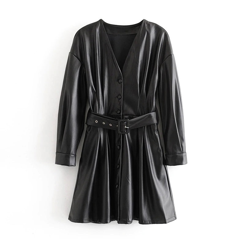 Streetwear Casual A Line Mini Dress