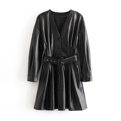 Streetwear Casual A Line Mini Dress