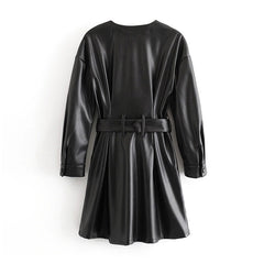 Streetwear Casual A Line Mini Dress