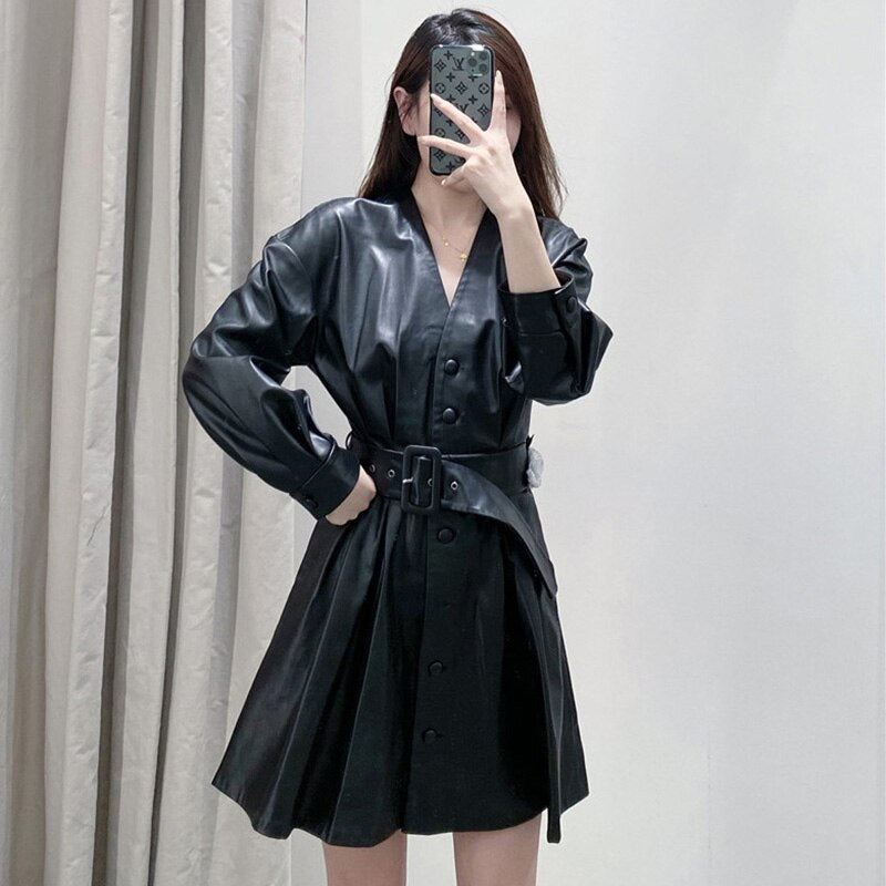Streetwear Casual A Line Mini Dress