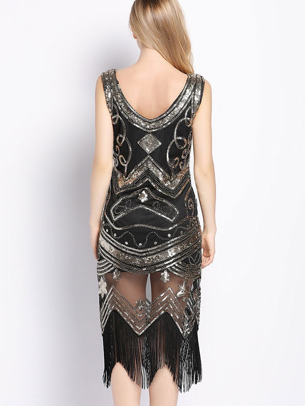 Style Outfits Sequined Fringe Great Halloween