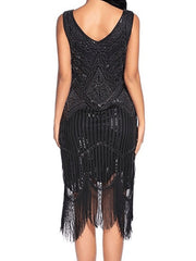 Style Sleeveless Round Neck Party Outfits Dress