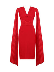 V Neck Party Dress