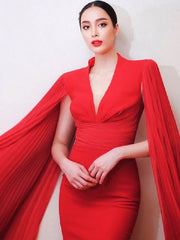 V Neck Party Dress