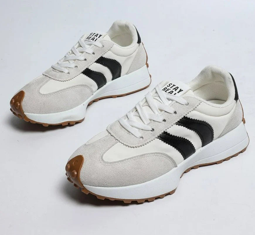 Fashionable Elegant Lace Up Casual Shoes