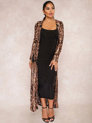 Flapper Great Costume Kimono Sequins Retro Dresses