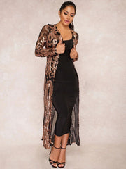 Flapper Great Costume Kimono Sequins Retro Dresses