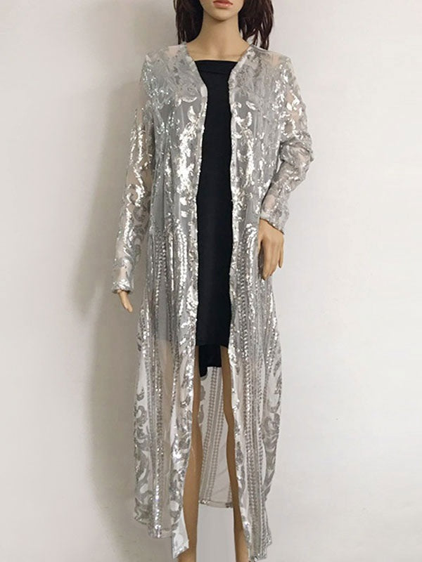 Flapper Great Costume Kimono Sequins Retro Dresses
