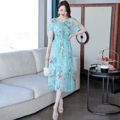 Floral Casual Maxi Dress