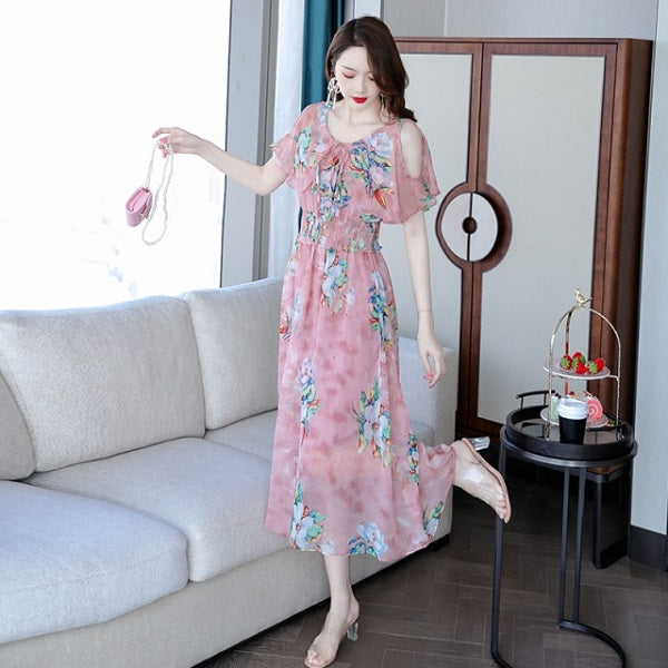 Floral Casual Maxi Dress