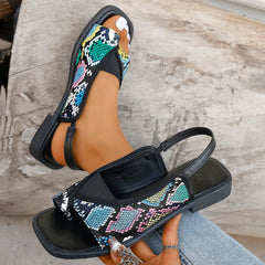 Gladiator Sandal 2Cm Chunky Heel